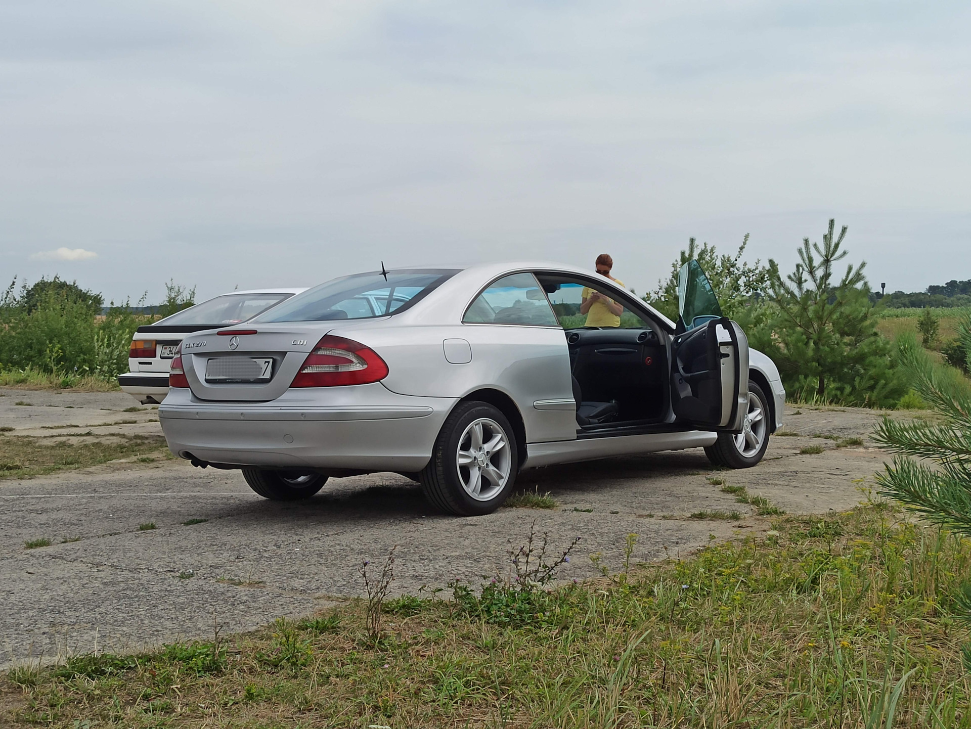 Мини путешествие Mercedes Benz CLK W209 2 7 л 2004 года