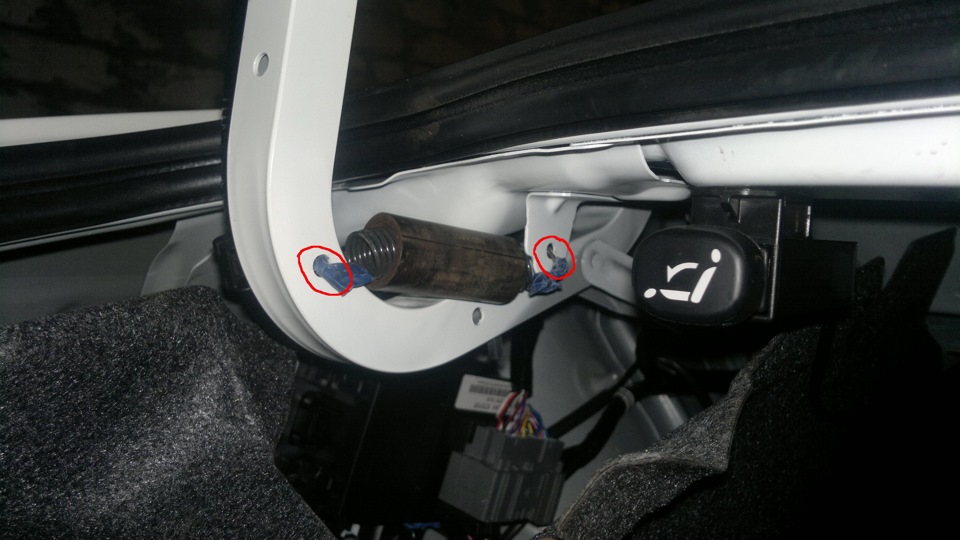 Автоматическое открывание багажника на универсале своими руками Автоматическое открывание багажника на
