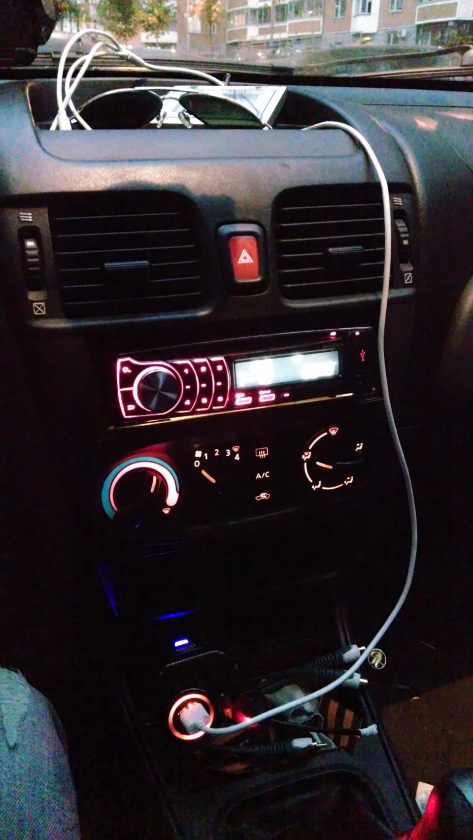 Новое головное устройство от Pioneer Nissan Almera II N16 1 8 л