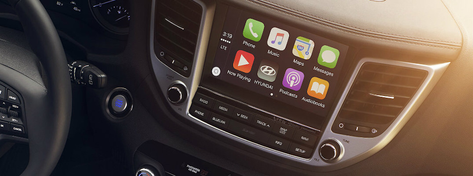 Carplay Hyundai Tucson Drive