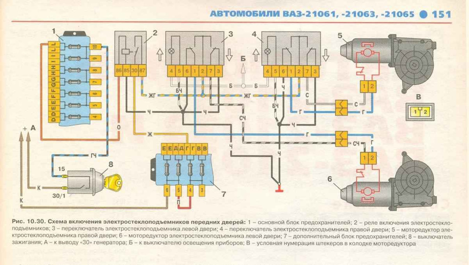 Электрические схемы автомобилей ваз 2103 Электрические схемы автомобилей ваз 2103
