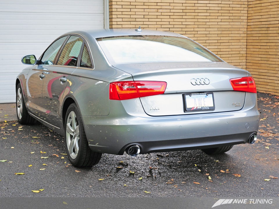 Анонс AWE Tuning Audi A6 Touring Edition Exhaust and Downpipe System