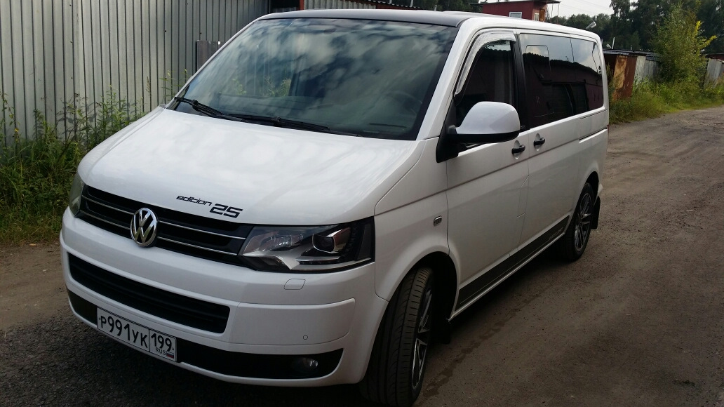 Volkswagen Multivan T5 2 0 дизельный 2011 edition 25 4 motion на DRIVE2