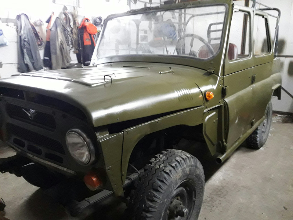 Покраска уаза своими руками Покраска уаза своими руками