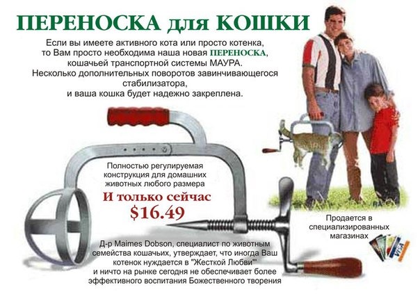 Переноска для кота Переноска для кота