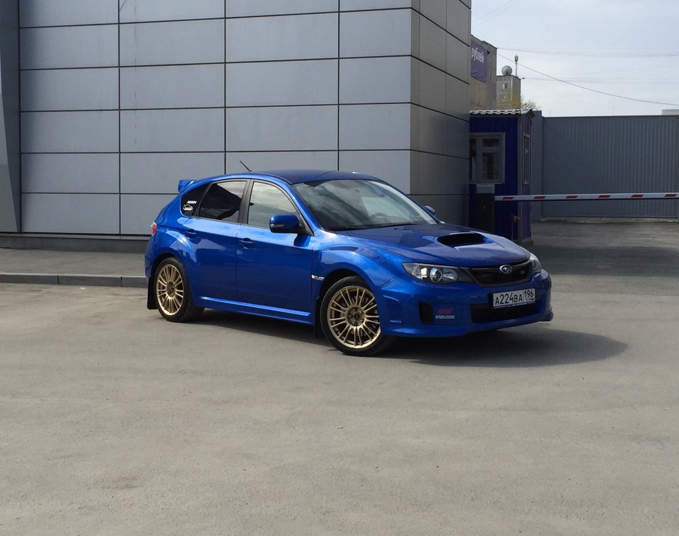 К лету готова Subaru Impreza WRX STI GV GR 2 5 л 2008 года