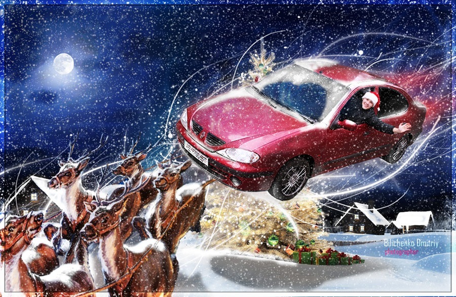 Новогоднее Поздравление Автомобилистам