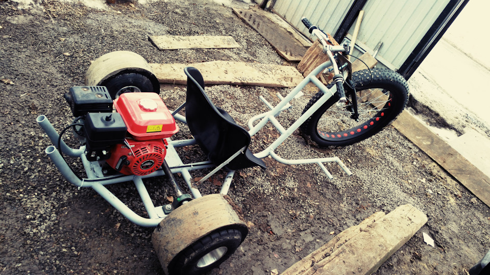 Drift trike с мотором своими руками 393 Drift trike с мотором своими руками 152