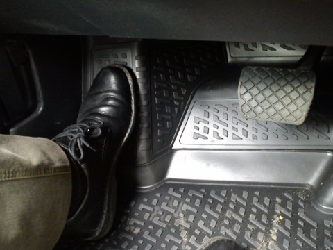 полимерные коврики в машину :)