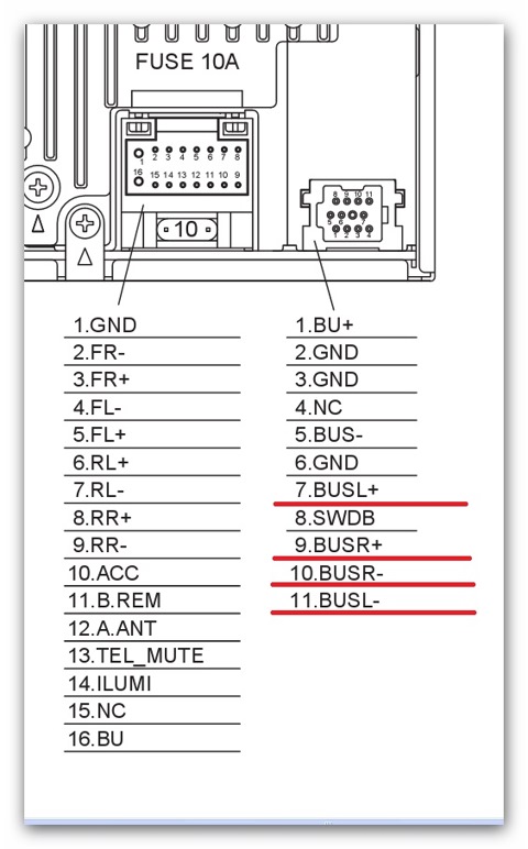 Aux из ip-bus шины - DRIVE2