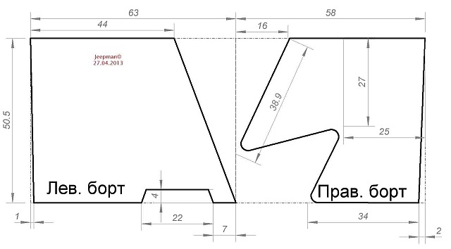 Багажник в ниву шевроле своими руками чертежи Багажник в ниву шевроле своими руками чертежи