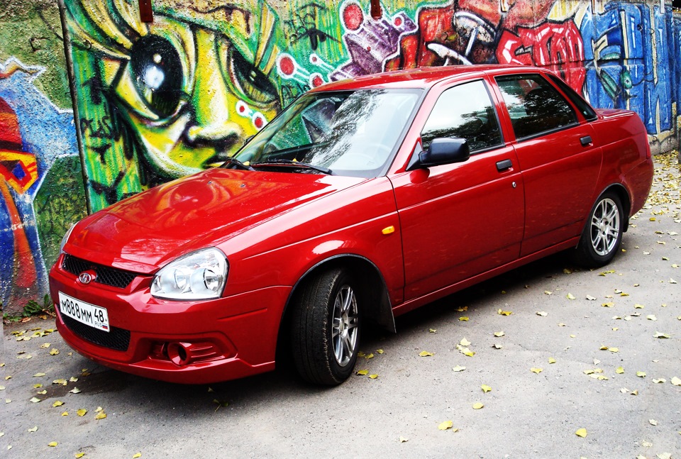 Фото Красной Приоры – Telegraph