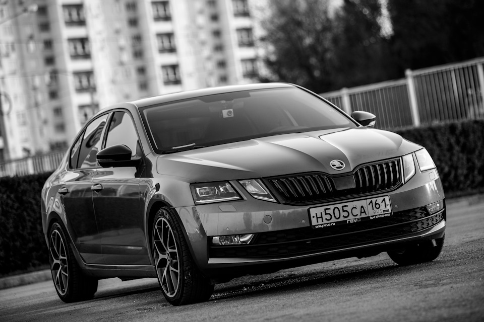 Шкода Октавия Черная Фото — Фото Картинки