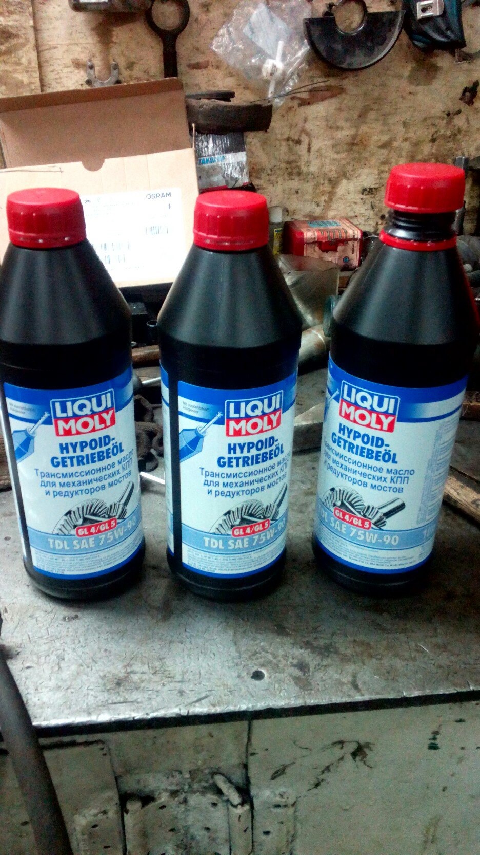 Liqui Moly Hypoid Getriebeoil Tdl Gl Gl W Lada