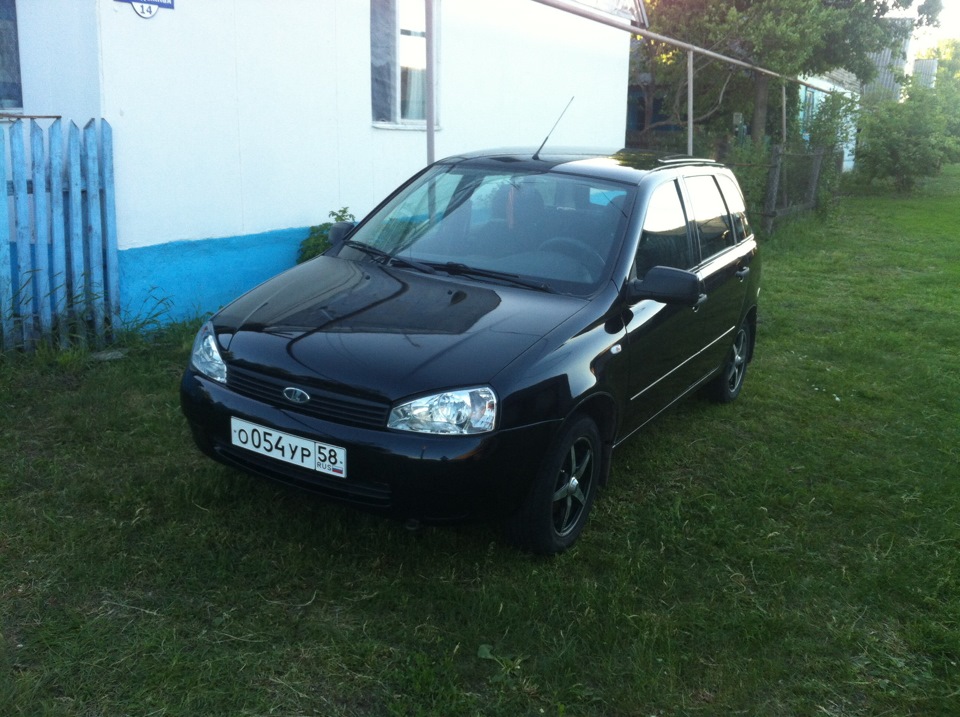 Купил свою первую машину Lada Kalina 111740 2012 г в Пробег на