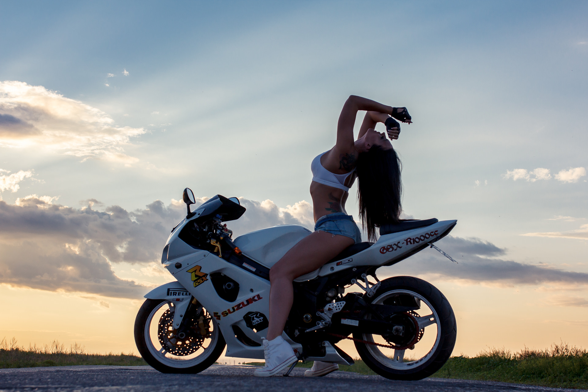 Фото Девушек На Мотоциклах Красивые