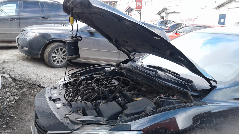 Чистка форсунок mazda lf Чистка форсунок mazda lf