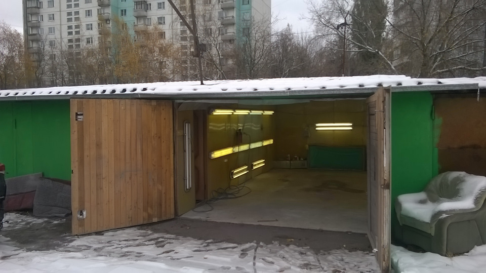Малярка в гараж своими руками 449