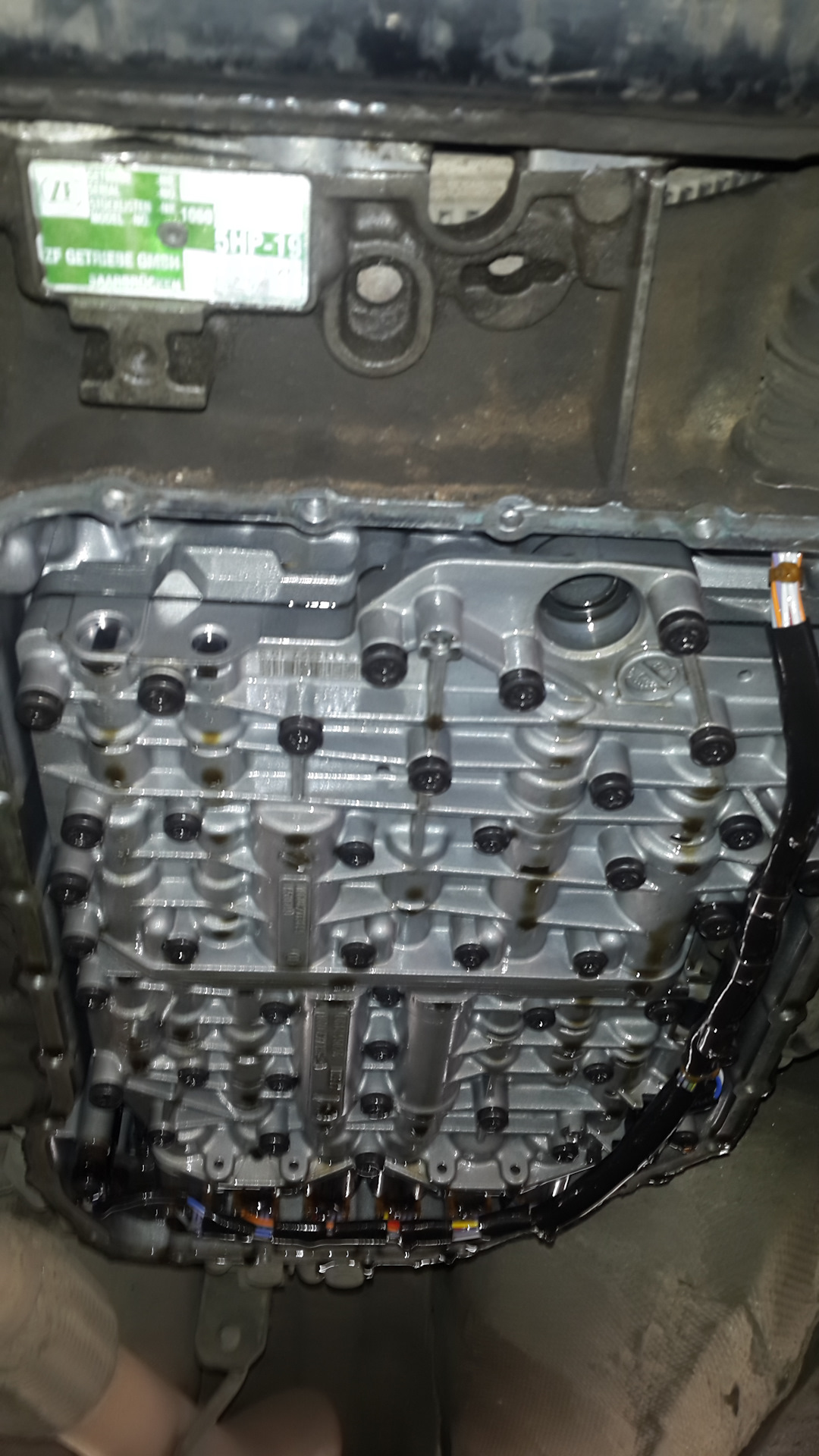 Замена масла в акпп 5hp19 Замена масла в акпп 5hp19