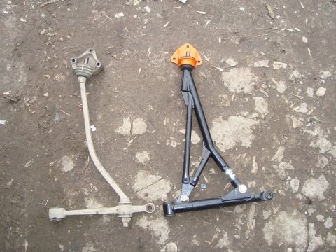 Рычаг треугольный своими руками