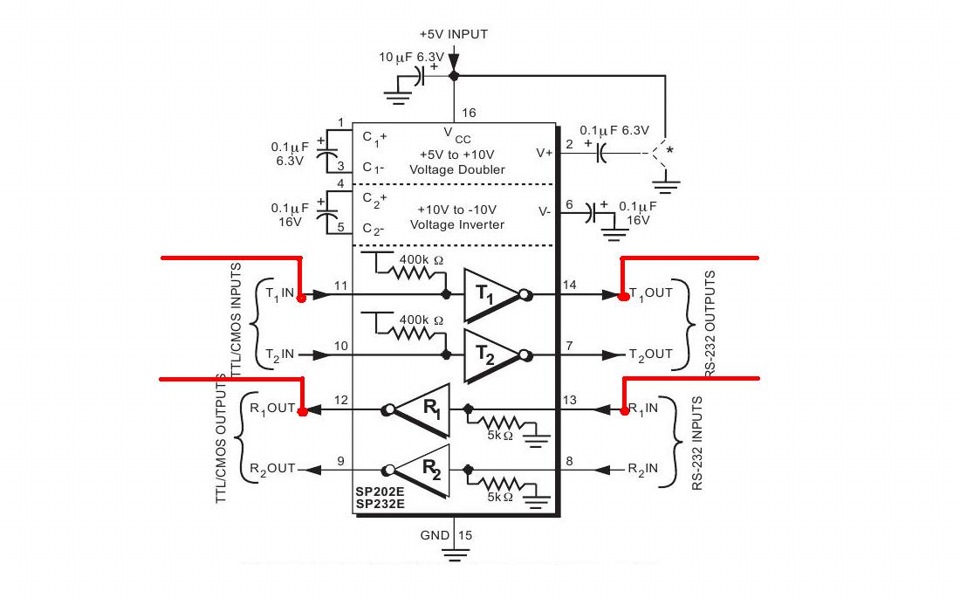 Uart to rs232 своими руками