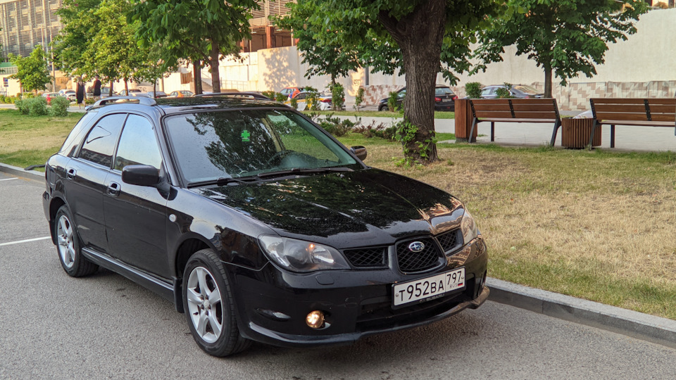 Osram Fog breaker через 2 месяца Subaru Impreza GD GG 2 л 2006