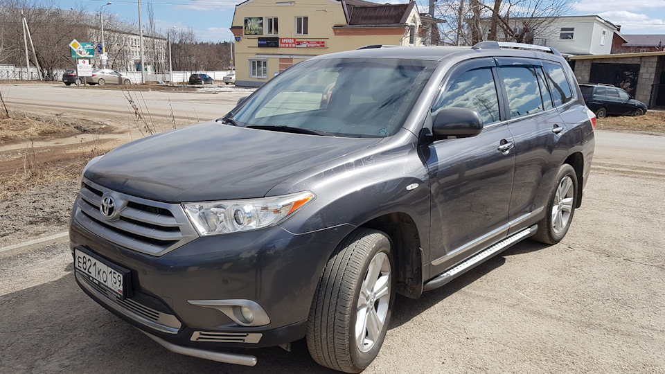 Плановое ТО Toyota Highlander XU40 3 5 л 2013 года плановое ТО