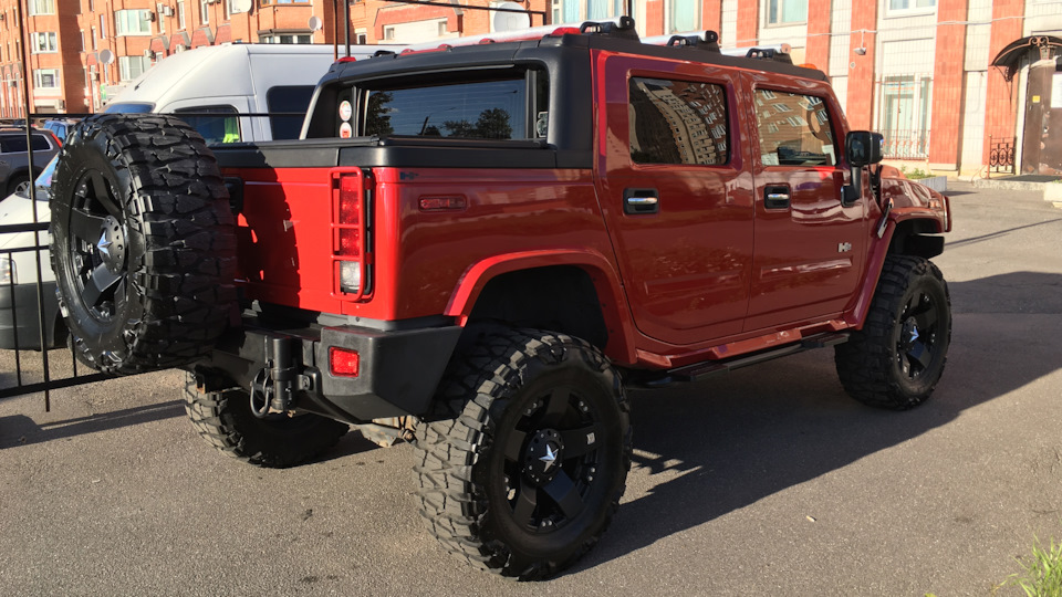 Hummer H2 SUT 6 0 бензиновый 2007 Victory Red No Limits на DRIVE2