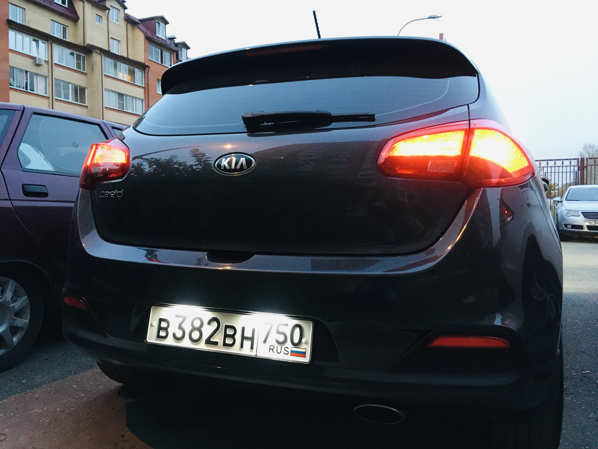 Дурная голова KIA Ceed 2G 1 6 л 2015 года стайлинг DRIVE2