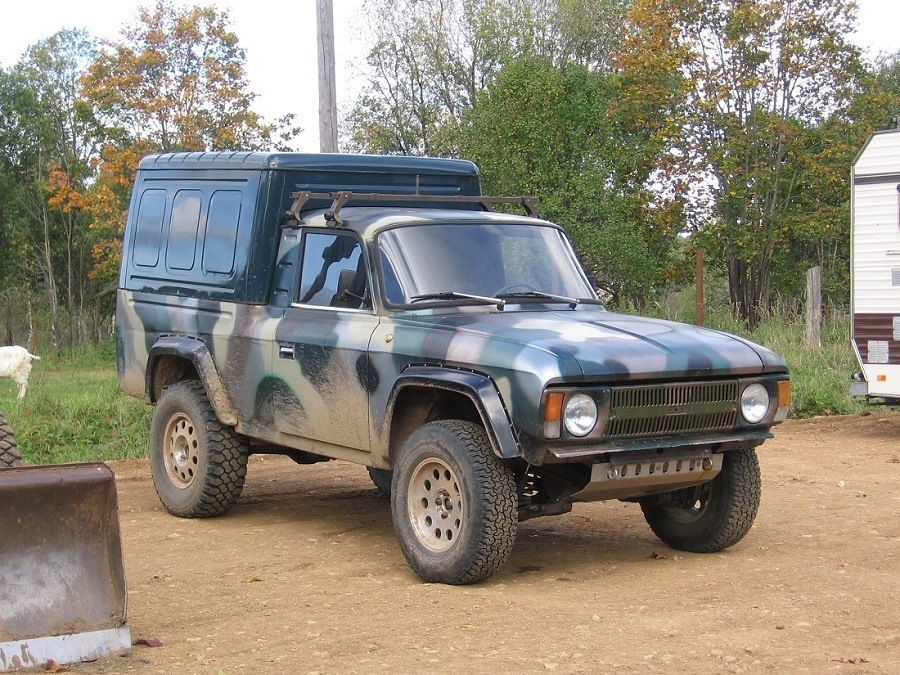 Иж 2715 4х4 своими руками 75