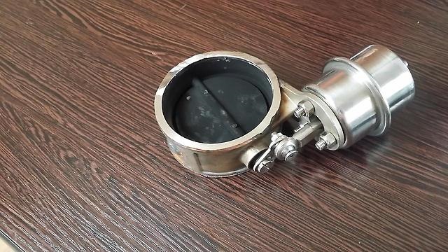 Как сделать заслонку на выхлоп своими руками 6