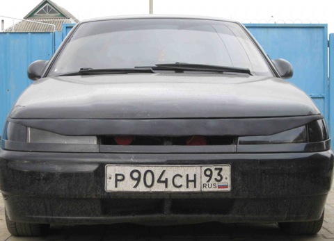 Ваз 2110 реснички своими руками 96