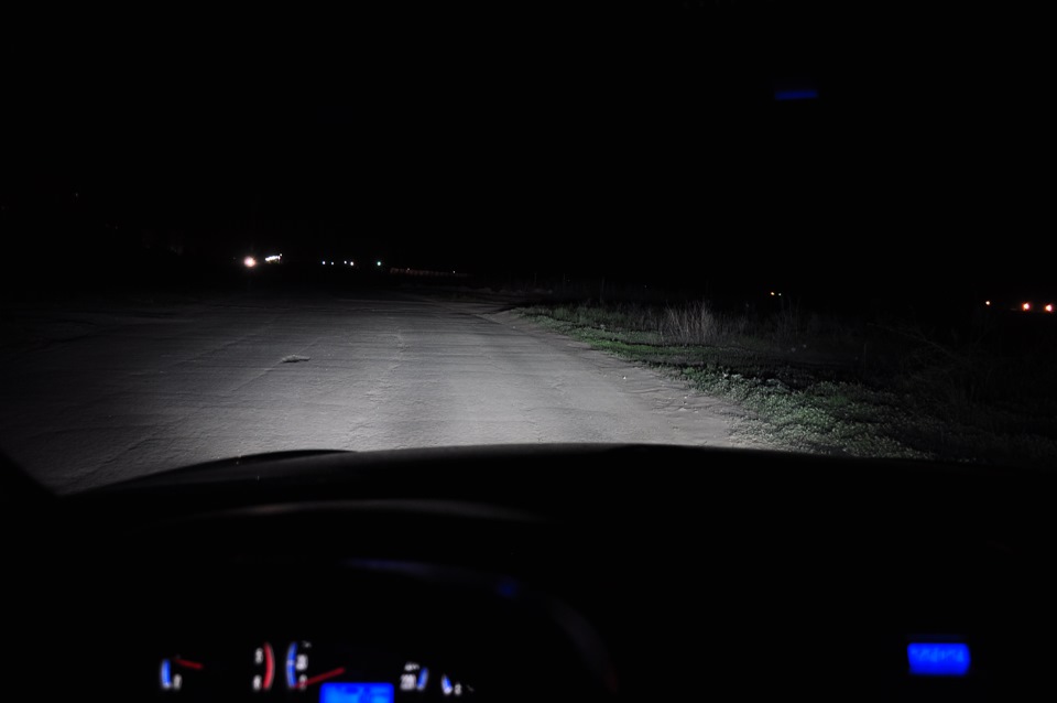 Фото С Машины На Дорогу Ночью