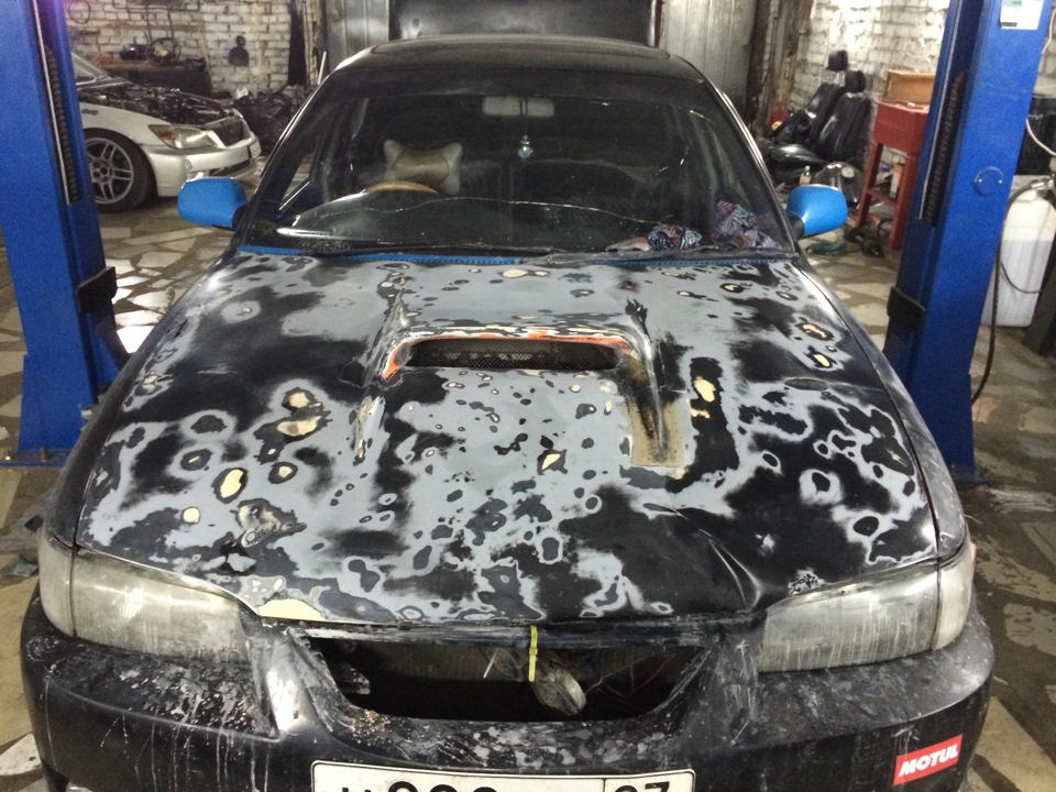 Покраска авто из баллончика по старой краске Покраска авто из баллончика по старой краске