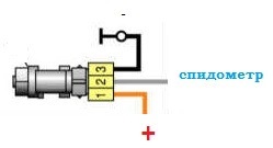 Схема подключения датчика скорости ваз 2110 инжектор