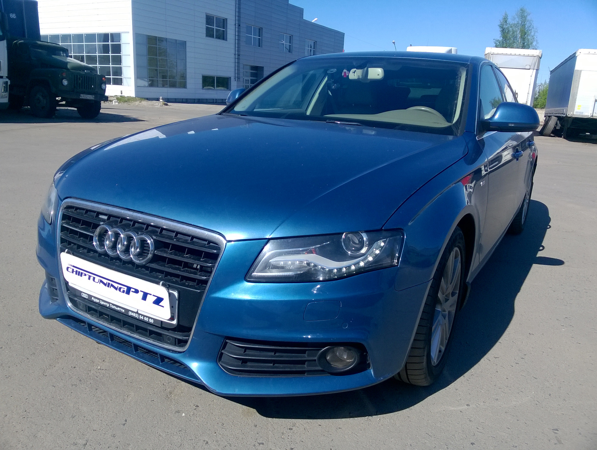 Результаты замера разгона на Stage1 280hp AUDI A4 V6 3 0TD