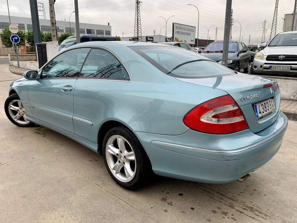 Не открывается багажник Mercedes Benz CLK W209 2 4 л 2002 года