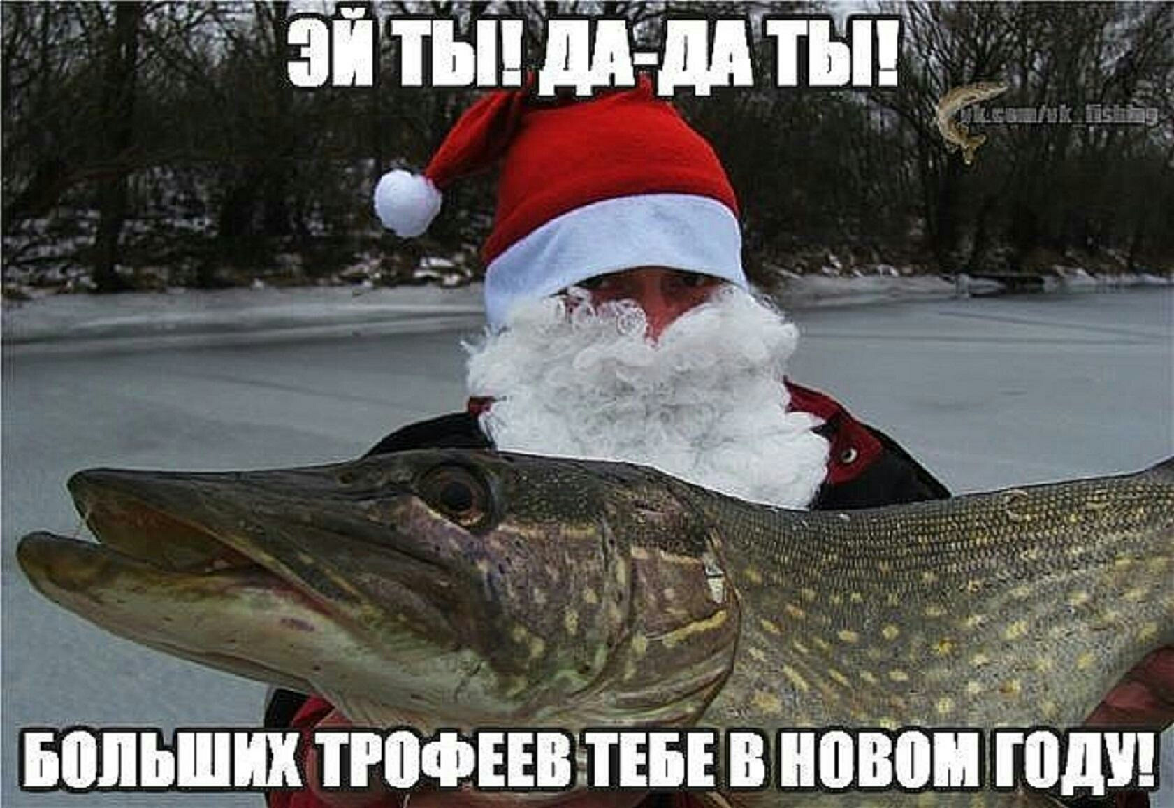 Поздравление С Новым Годом Рыбака