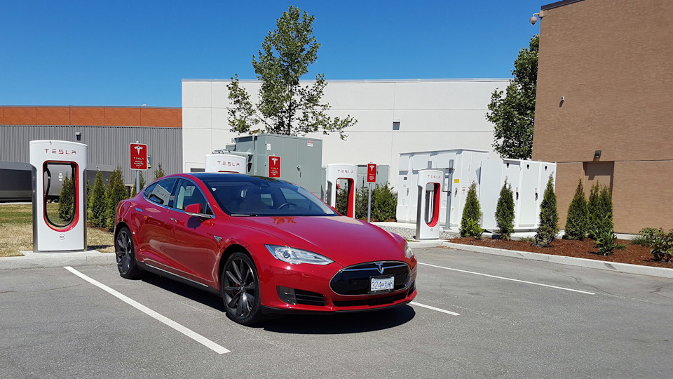 Tesla Model S Car Wash Mode