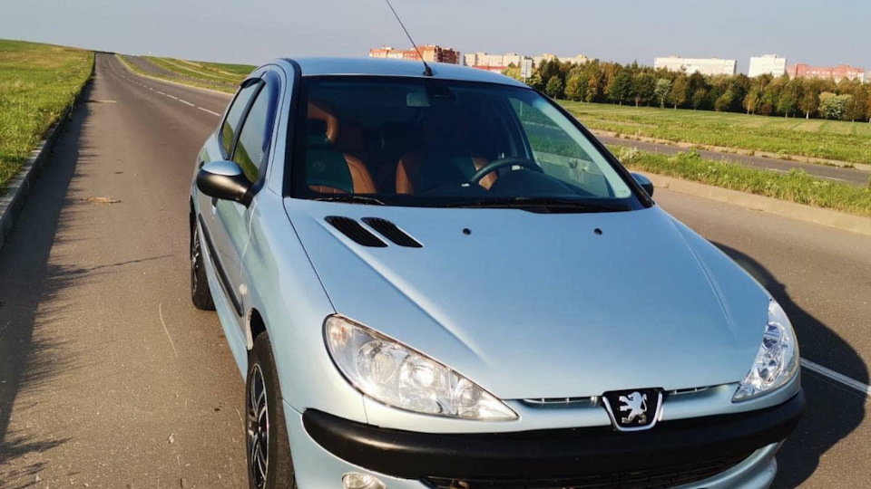 Снова регулятор давления топлива Peugeot 206 2 л 2001 года визит