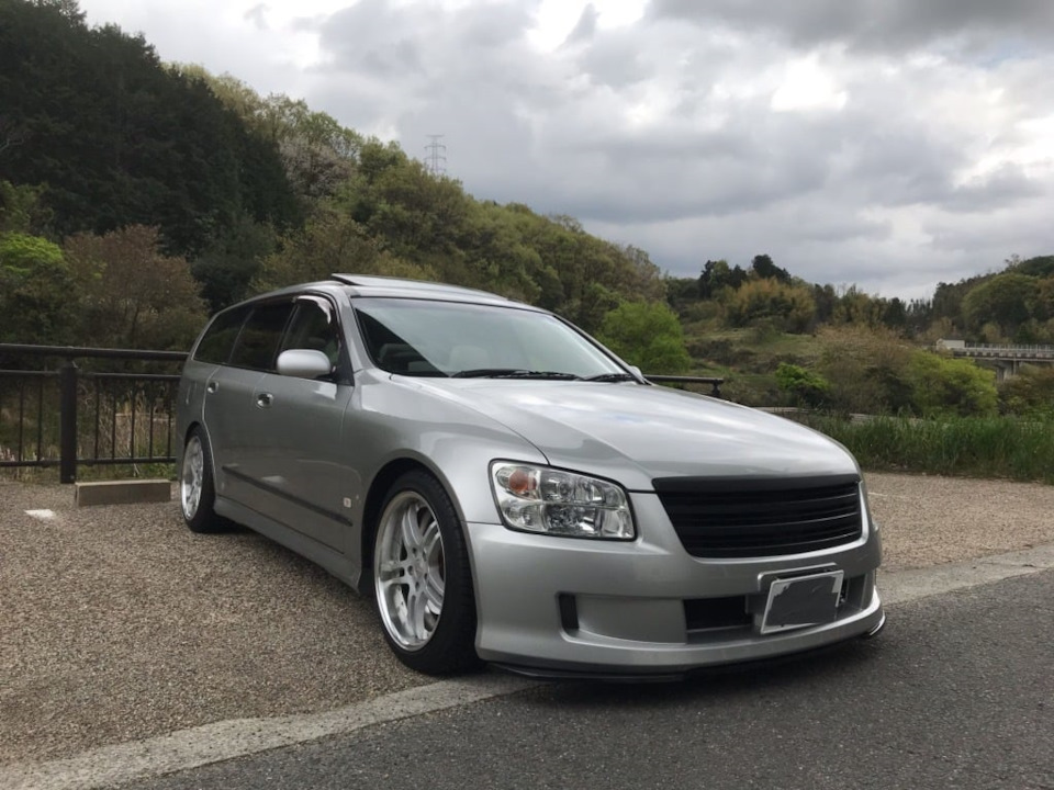 Капот Axis Autech Nissan Stagea M35 2 5 л 2002 года стайлинг