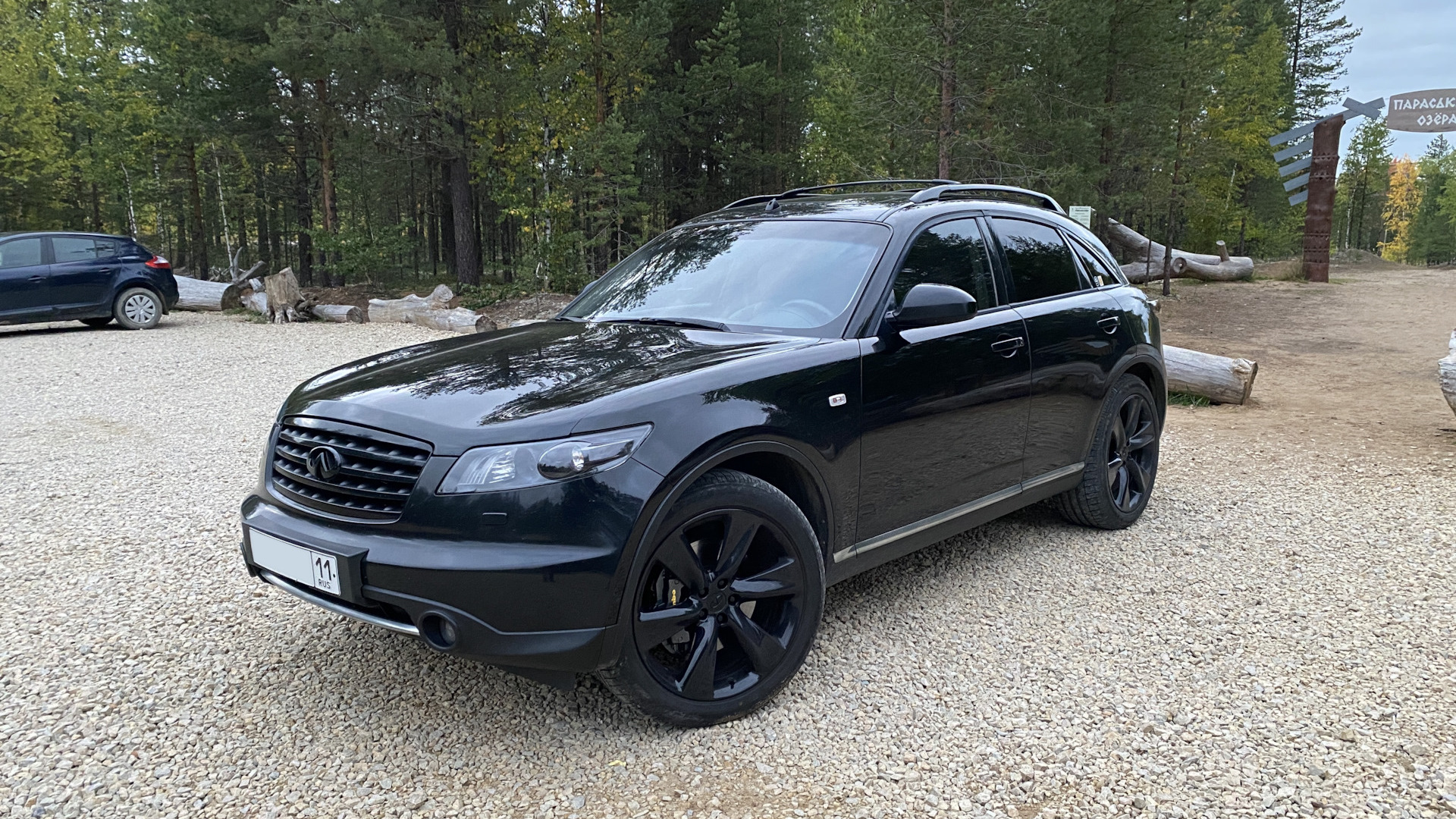 Infiniti FX (1G) 3.5 бензиновый 2006 | Black Edition на DRIVE2