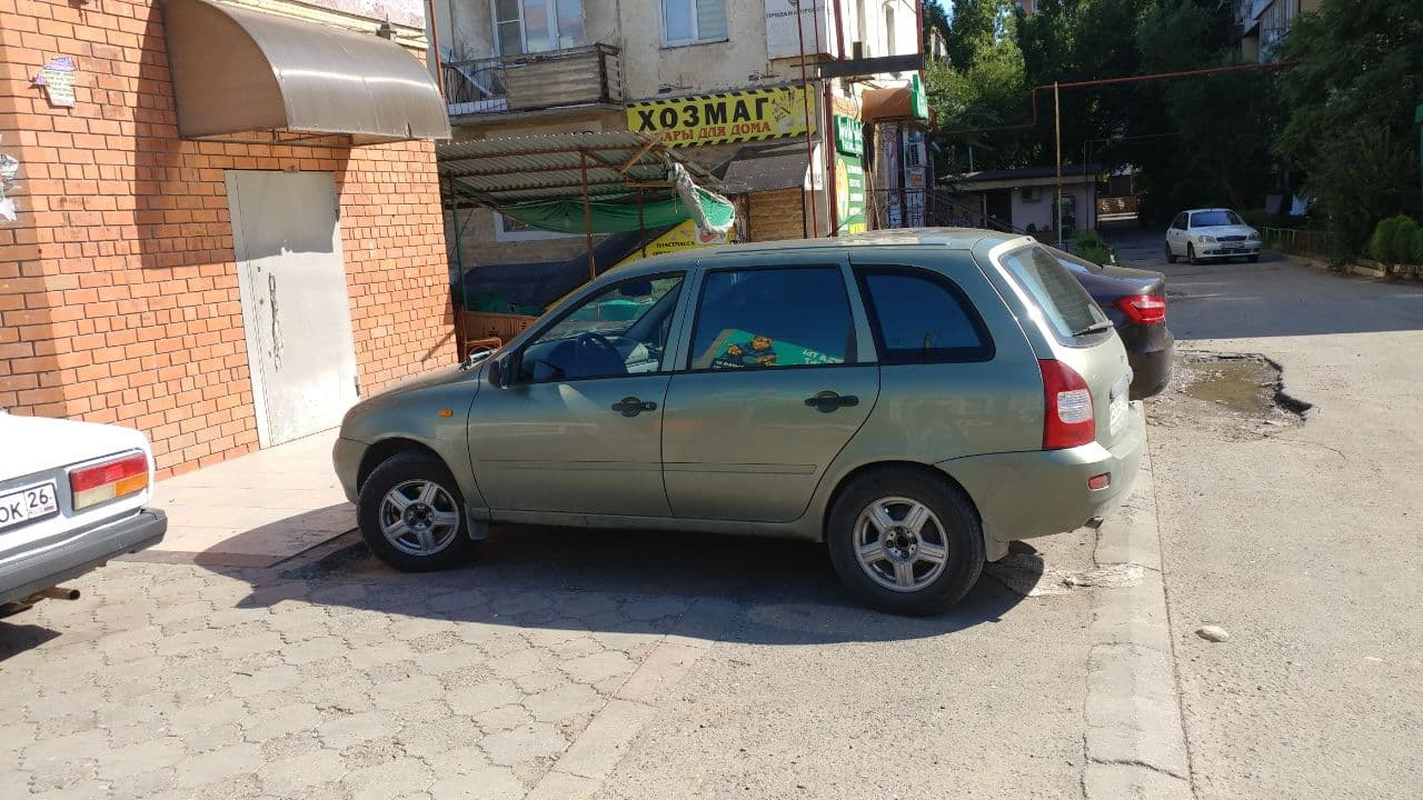 Поменял шины на 195 70 r14. — Lada Калина универсал, 1,6 л, 2011 года | шины  | DRIVE2