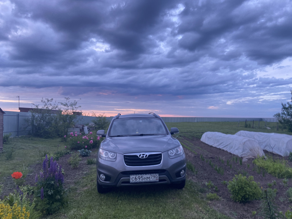 Загорелся чек Santa Fe 2011, 2.2 дизель — Hyundai Santa Fe (2G), 2,2 л ...