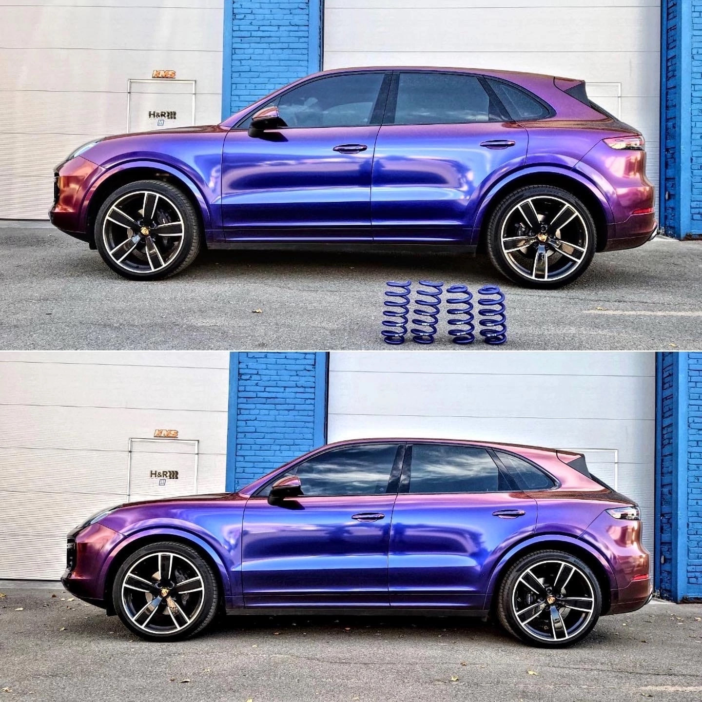 H&R на Porsche Cayenne — KMS Kovalchuk Motor Sport на DRIVE2