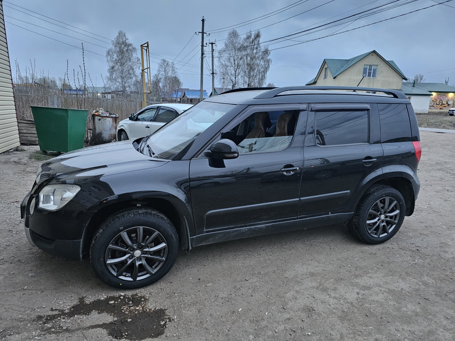 Выбор пал на 225 55 17 — Skoda Yeti, 1,4 л, 2013 года | колёсные диски |  DRIVE2