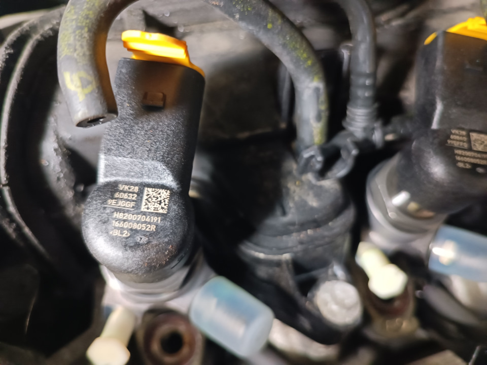 Заміна форсунок Siemens continental — Renault Grand Scenic III, 1,5 л ...
