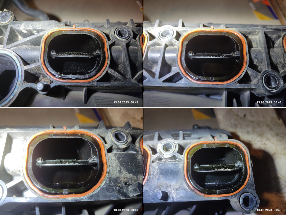 Замена радиатора (ч.2), уплотнители впускного коллектора L5, заслонки ...