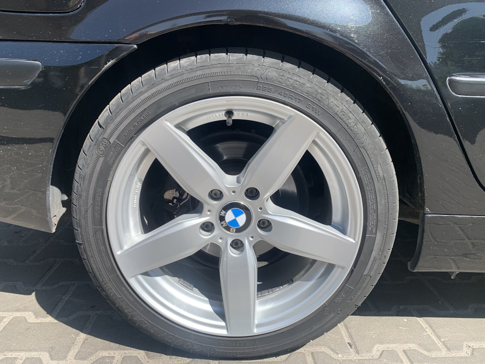 Диски DEZENT r17 et30 — BMW 3 series (E46), 1,8 л, 2003 года | колёсные ...