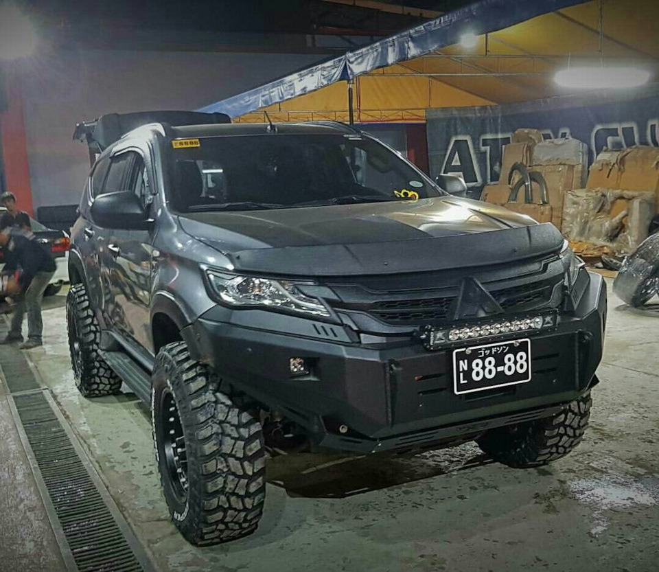 Mitsubishi Pajero Sport бездорожье